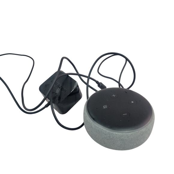 Amazon L-2338 (Echo Dot D9N29T) Smart Speaker w/ Alexa And power cord - Picture 1 of 8